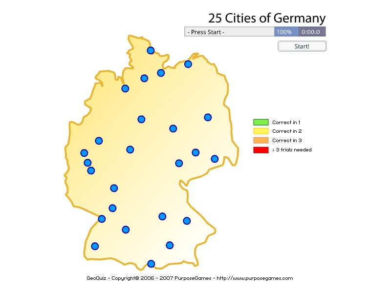 25 Cities of Germany