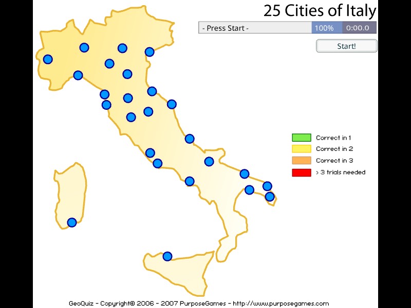 25 Cities of Italy